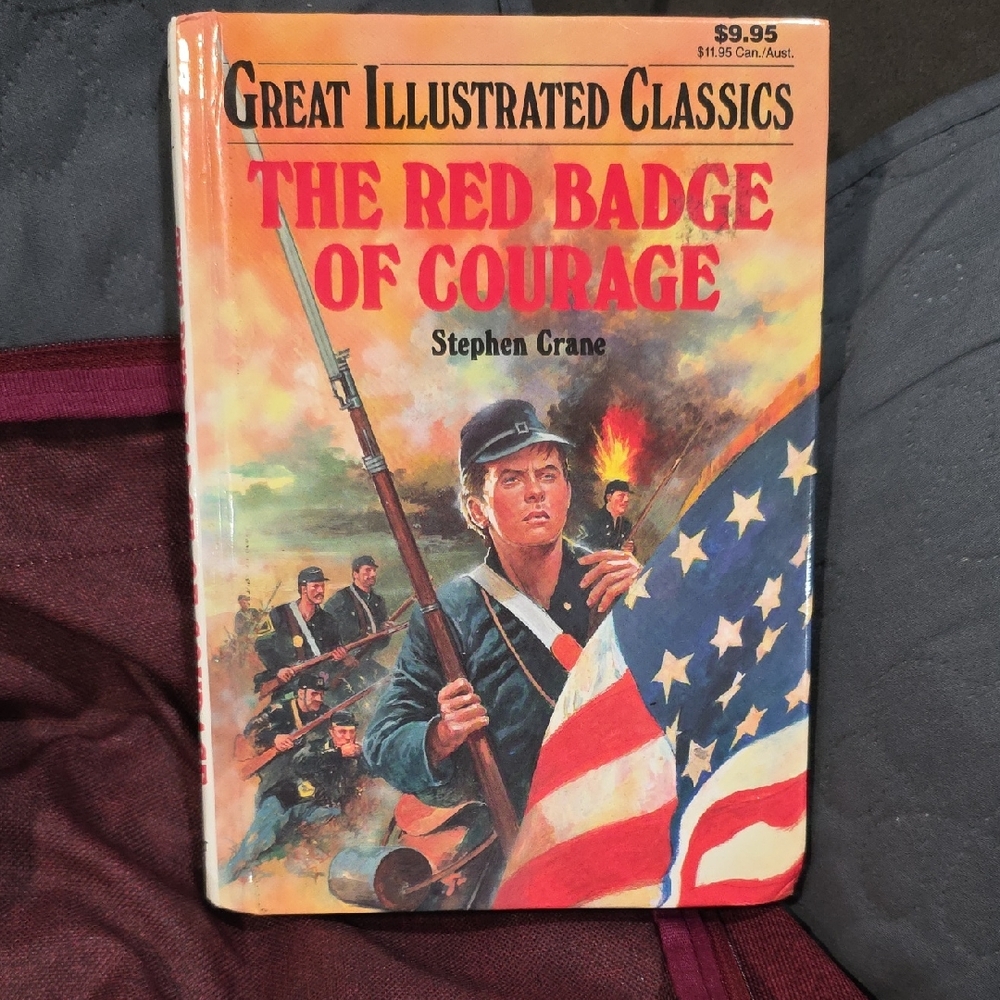 The Red Badge of Courage Hardcover Book